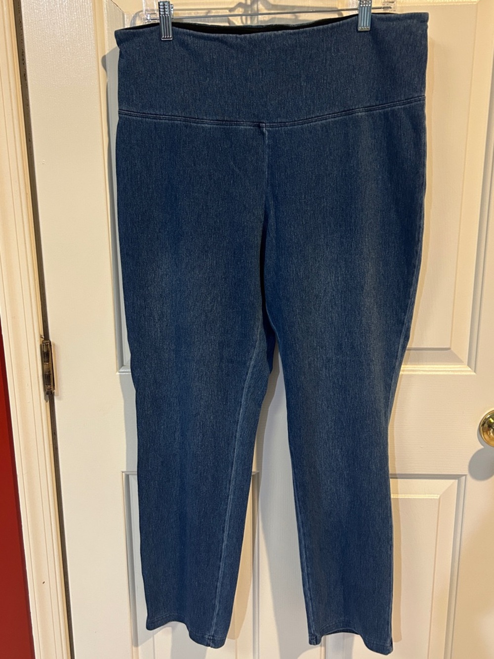 Women with Control Dark Blue Jeggings – High Waist Stretch
